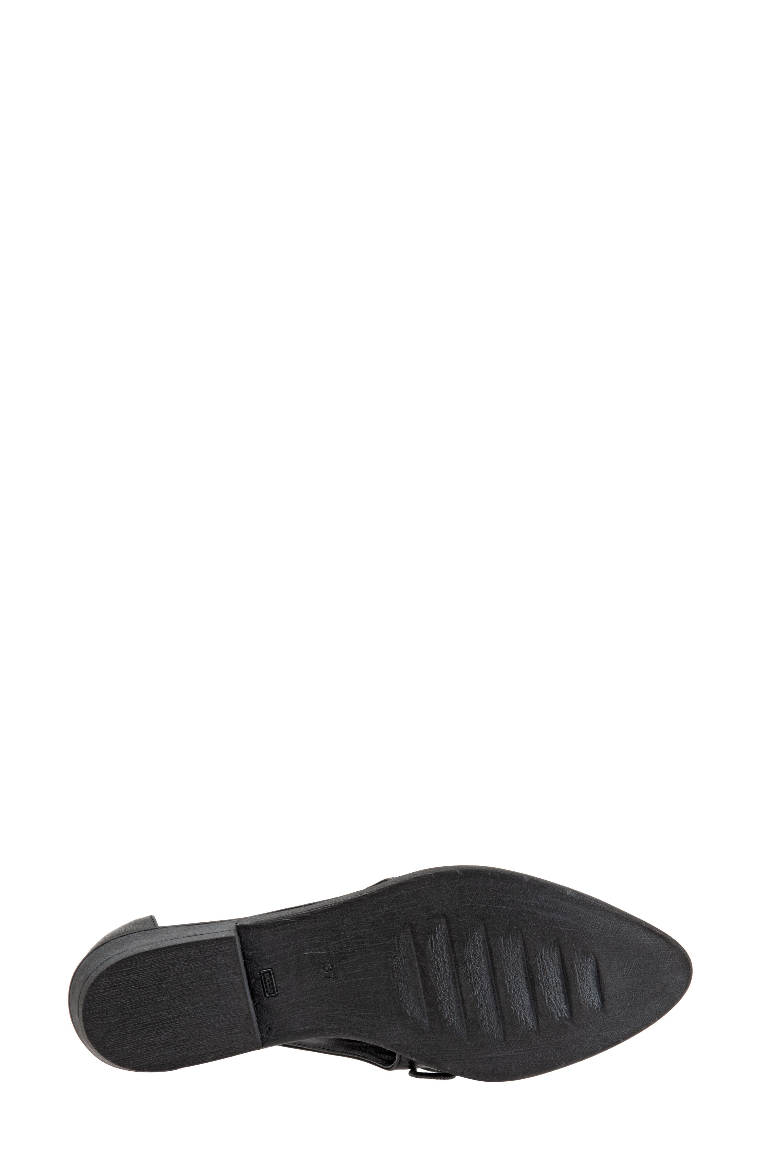 Olivia Derby Flat, Alternate, color, BLACK