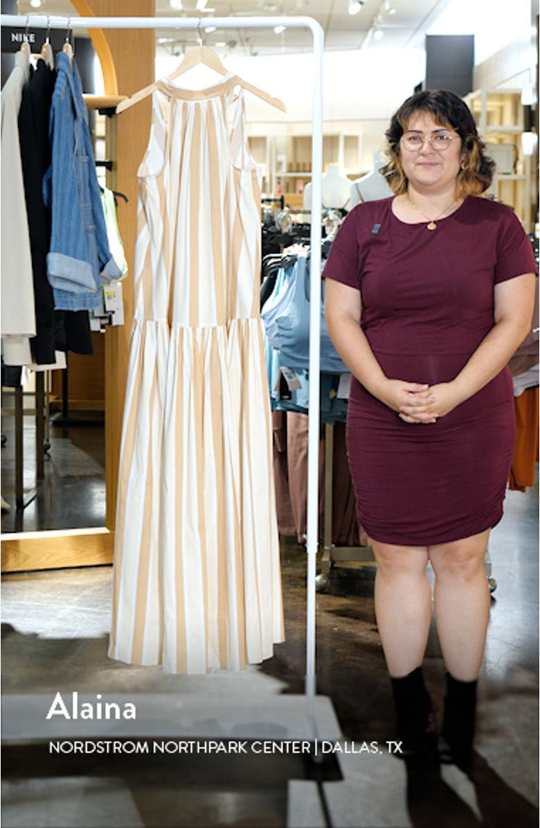 Stripe Cotton Sundress, sales video thumbnail