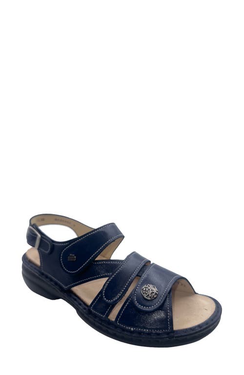 Finn Comfort Gomera-s Sandal In Blue Sapphire