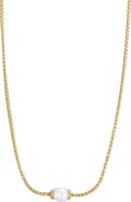 Adornia Men's 6-7mm Freshwater Pearl Necklace
