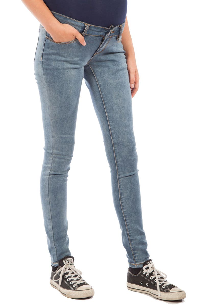 Modern Eternity Skinny Maternity Jeans, Main, color, 