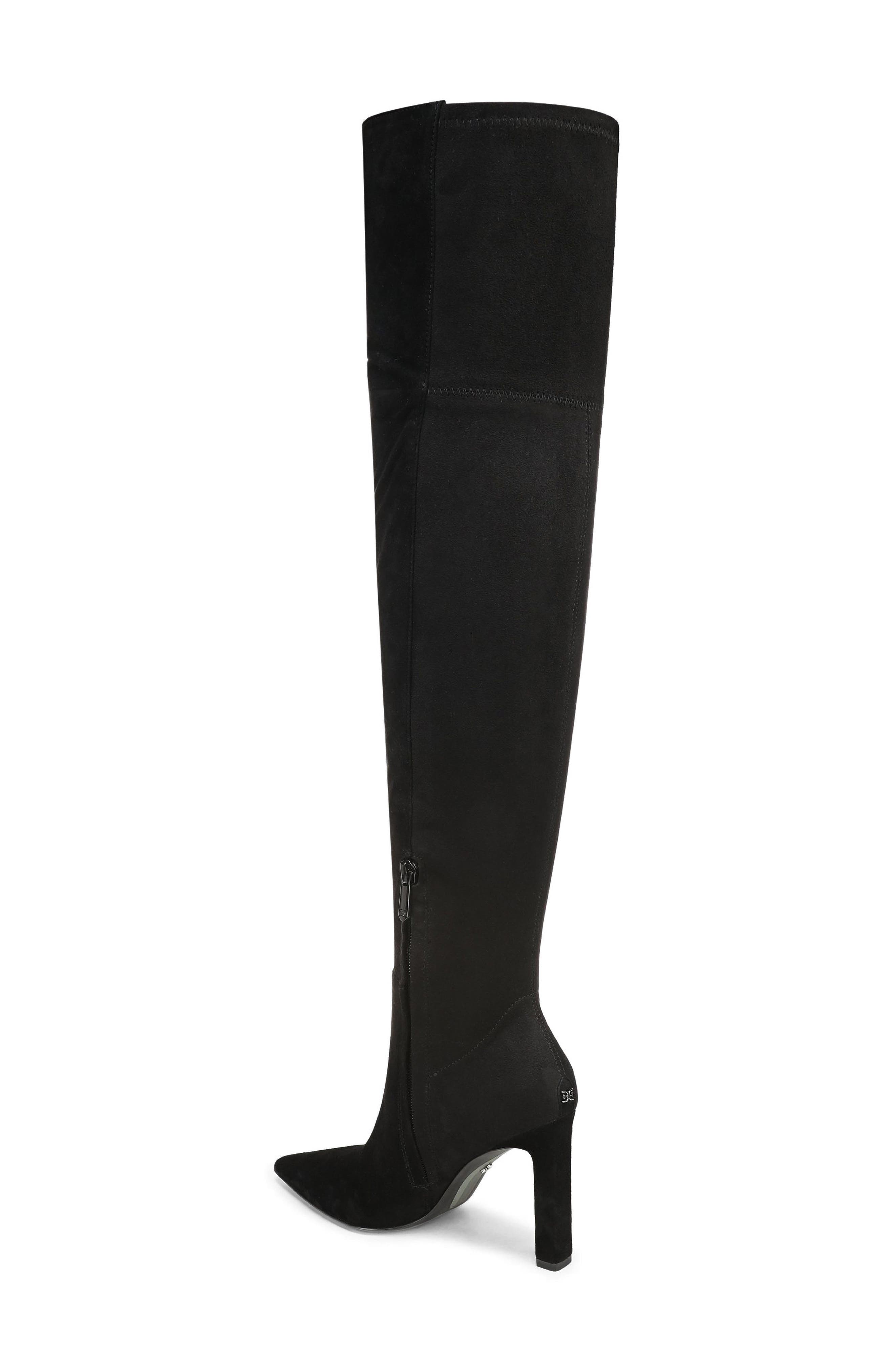 Corine Over the Knee Boot, Alternate, color, BLACK