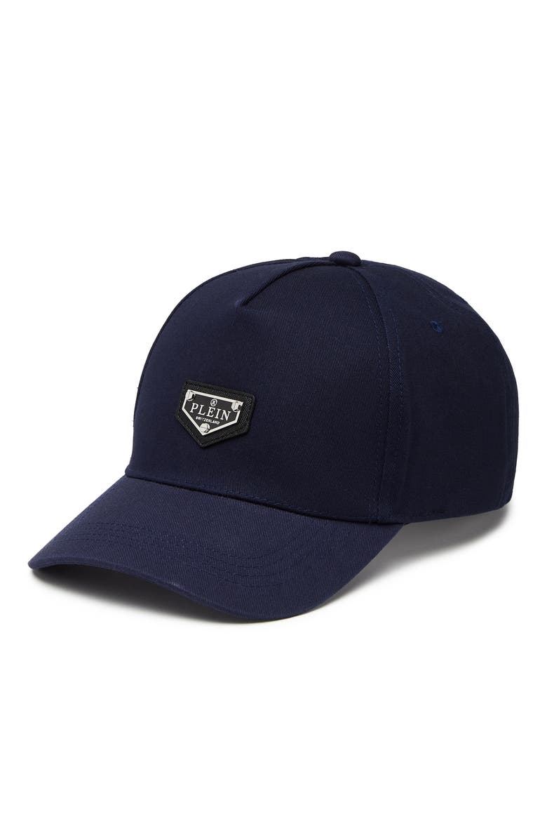 Baseball Cap Pp Plaque Unisex, Main, color, navy