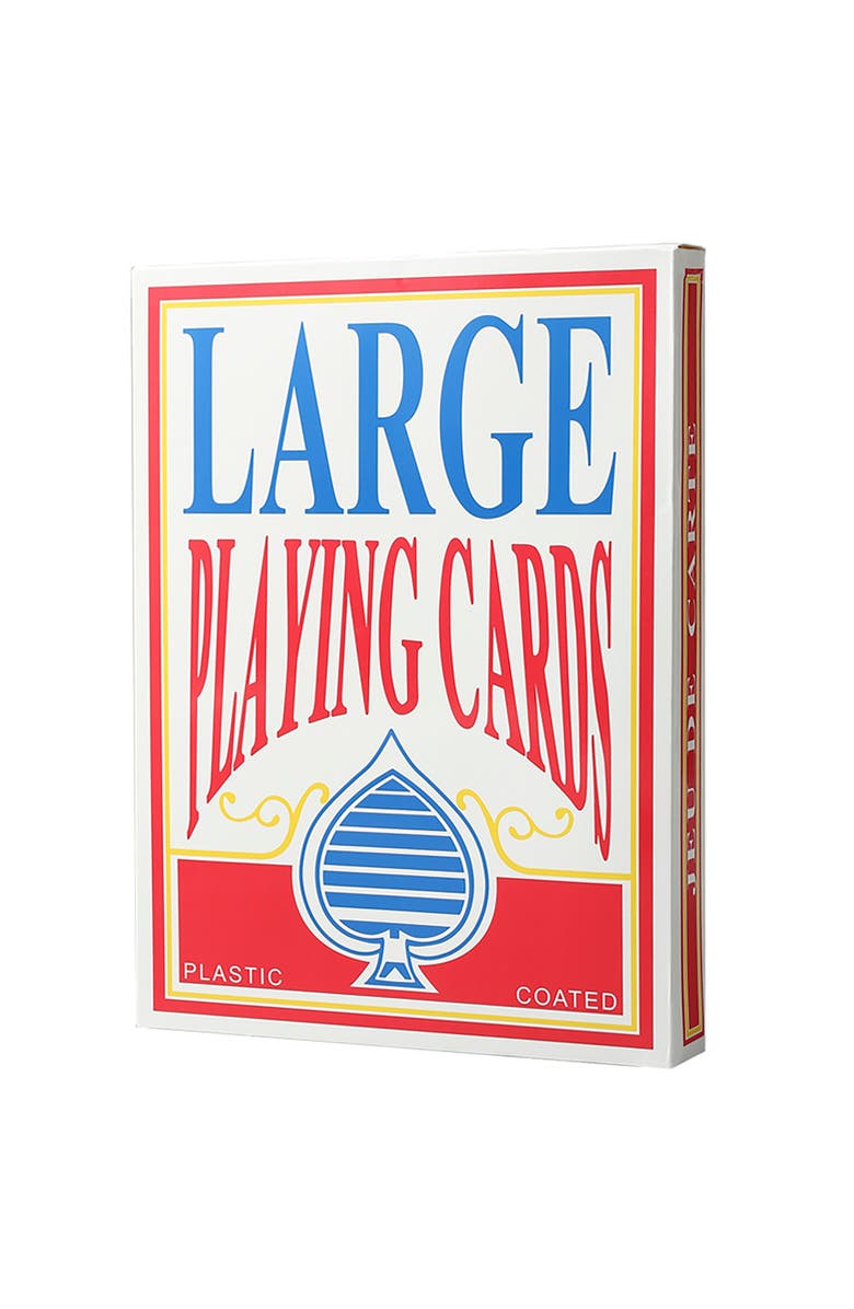 Trimate Jumbo Playing Cards, Main, color, Multicolored