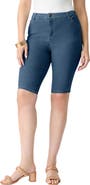 Roaman's Plus Size 24/7 Stretch Bermuda Short