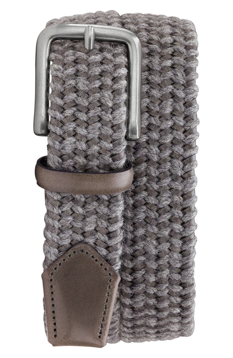 Trask Falcon Woven Belt, Main, color, 