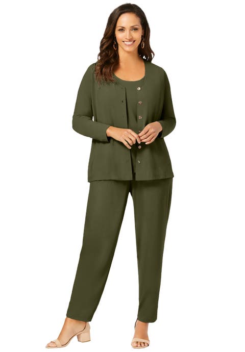 4-Piece Stretch Knit Wardrober (Plus)