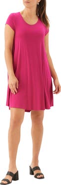 Karen Kane Maggie Cap Sleeve Trapeze Dress