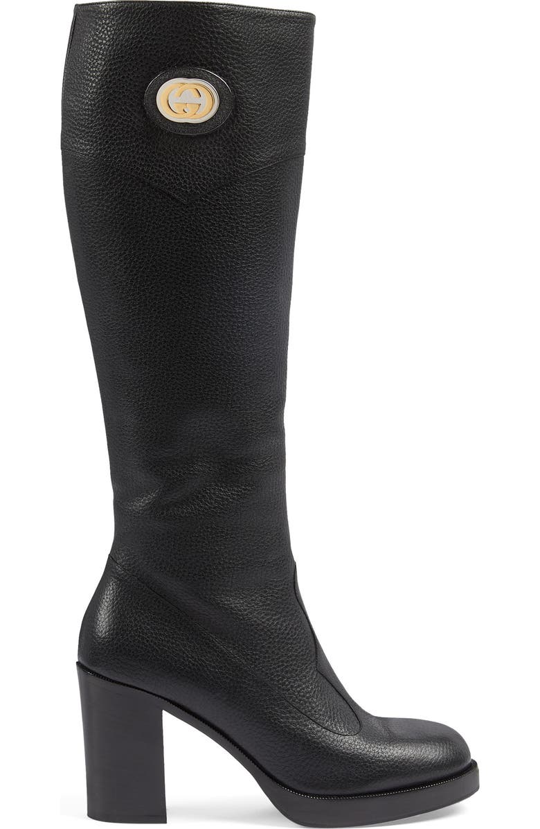 Gucci Rosie Knee High Boot, Alternate, color,
