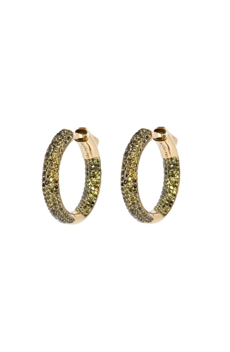 NICKHO REY Mini Tire Hoop, Main, color, Peridot/Gold