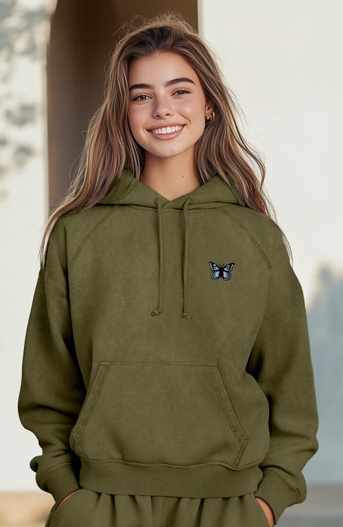 Dalix Butterfly Washed Sweatsuit