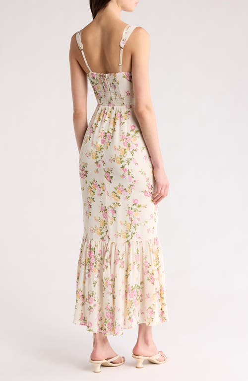 Reformation Womens Posy Irisa Floral Woven Maxi Dress In Multi