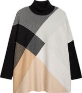 Jones New York Jacquard Turtleneck Sweater