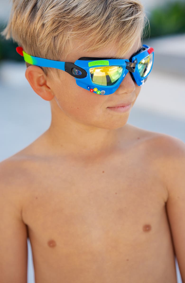 Bling2o Gaming Swim Goggles, Alternate, color, Blue