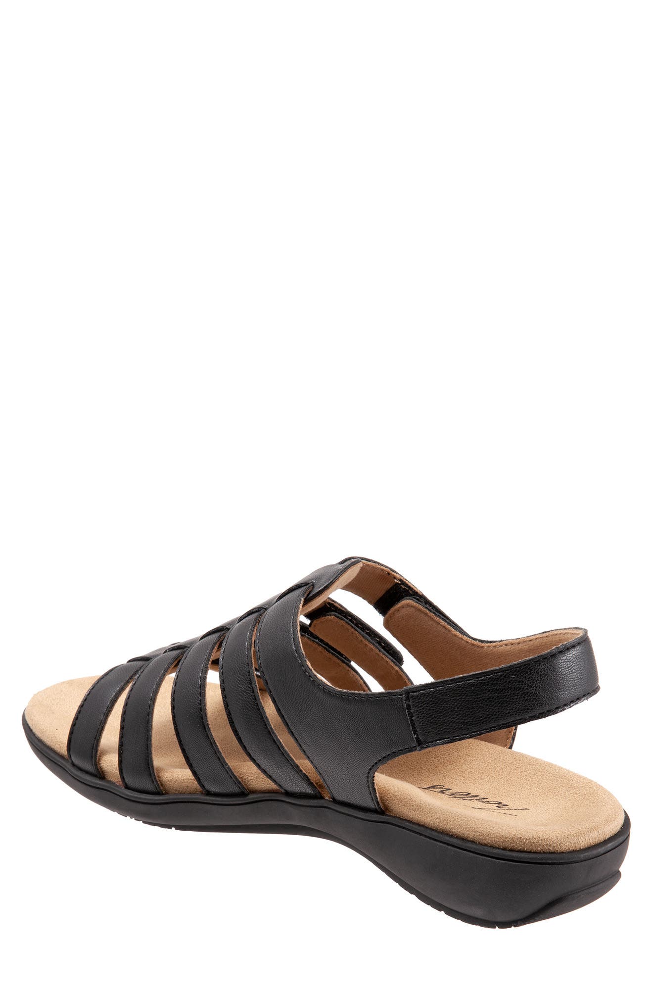 Trotters Tiki Slingback Sandal, Alternate, color, Black