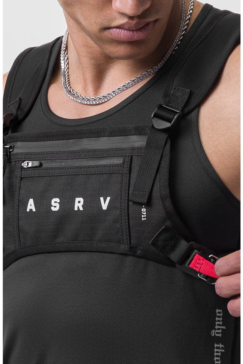 Cordura Lightweight Chest Pack, Alternate, color, Black