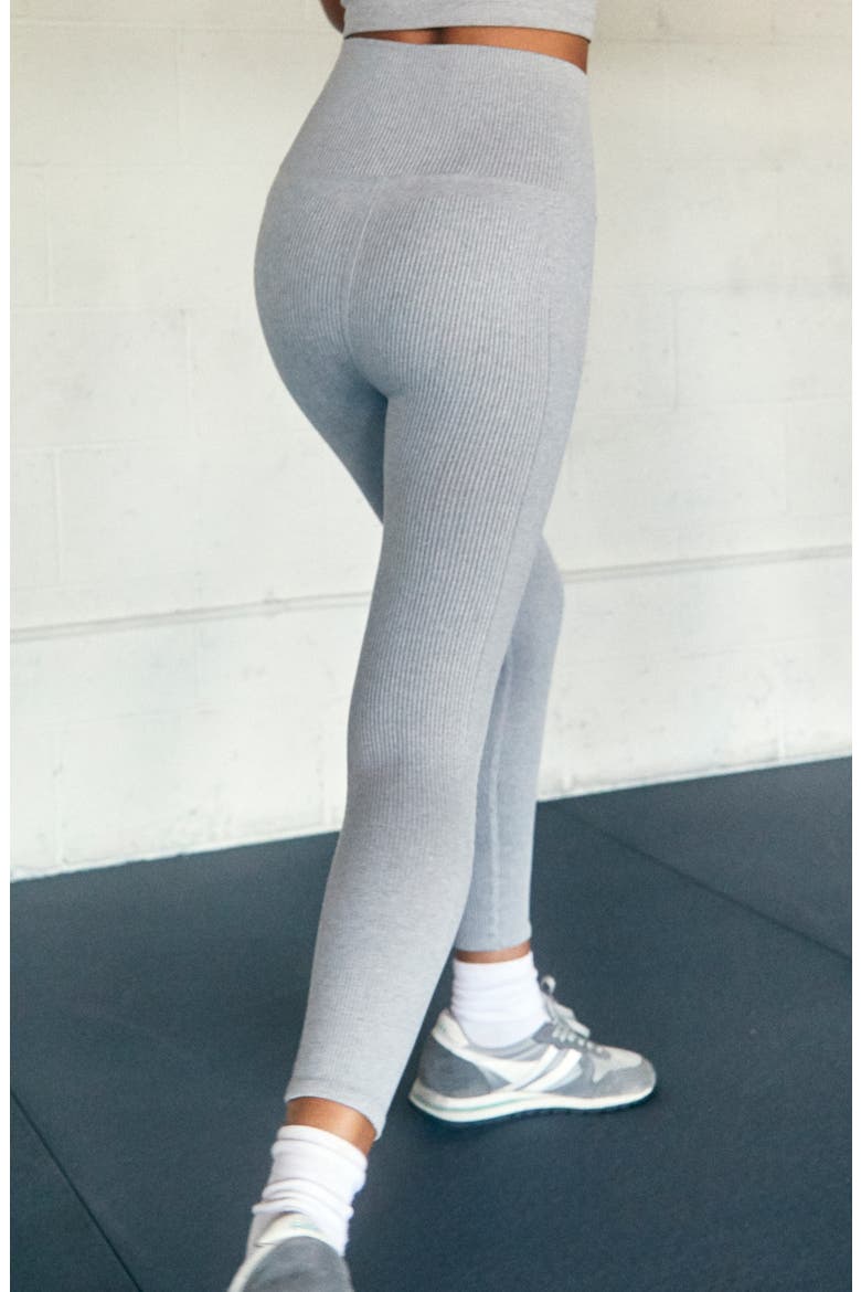 Free People FP Movement Happiness Runs Leggings, Alternate, color, GREY COMBO