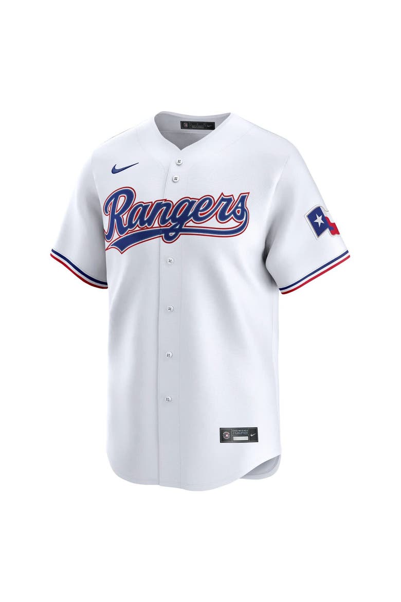 Men's Nike Wyatt Langford White Texas Rangers Home Limited Player Jersey, Alternate, color, White
