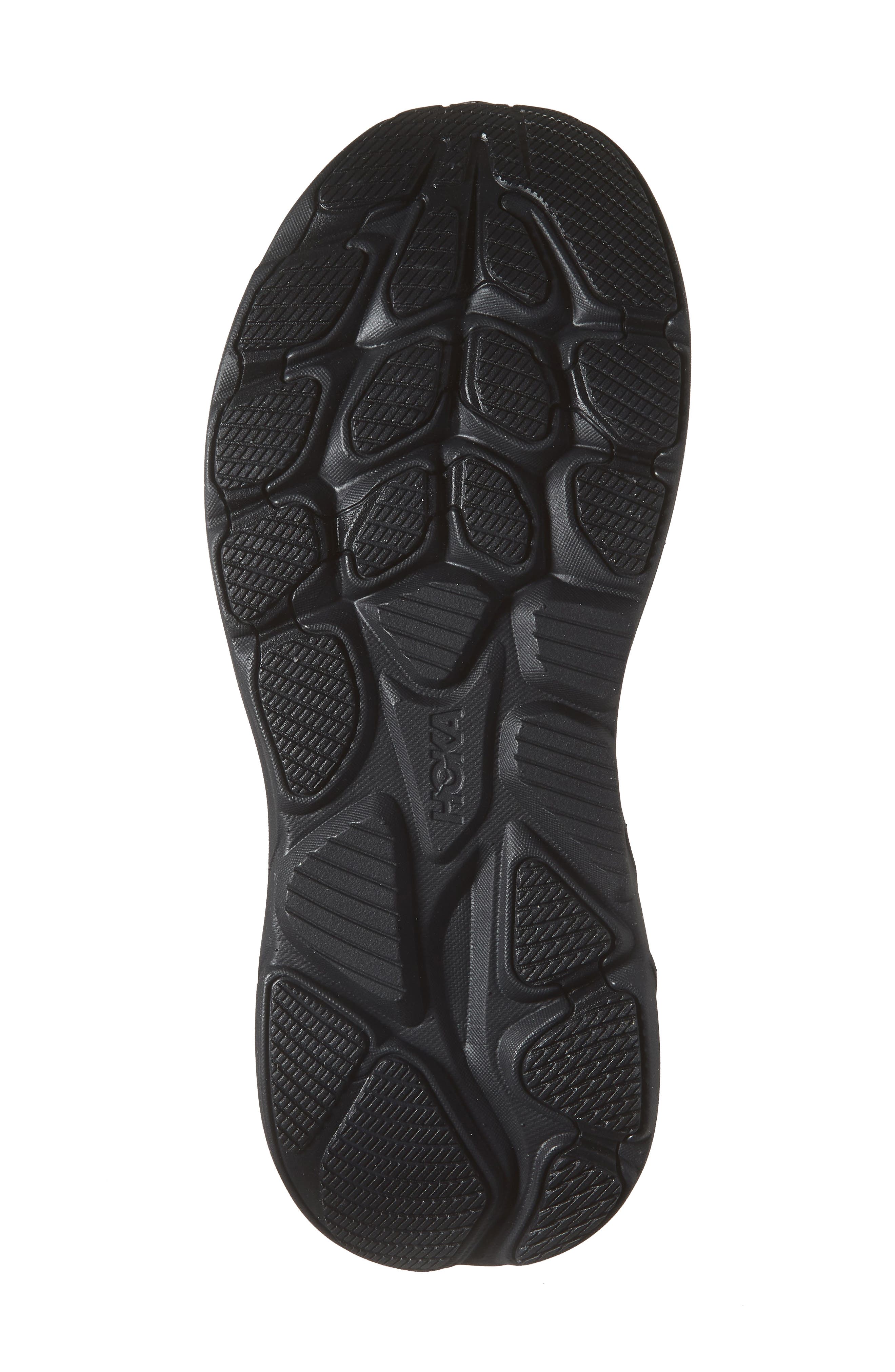 HOKA Kids' Clifton 10 Running Sneaker, Alternate, color, Black / Black