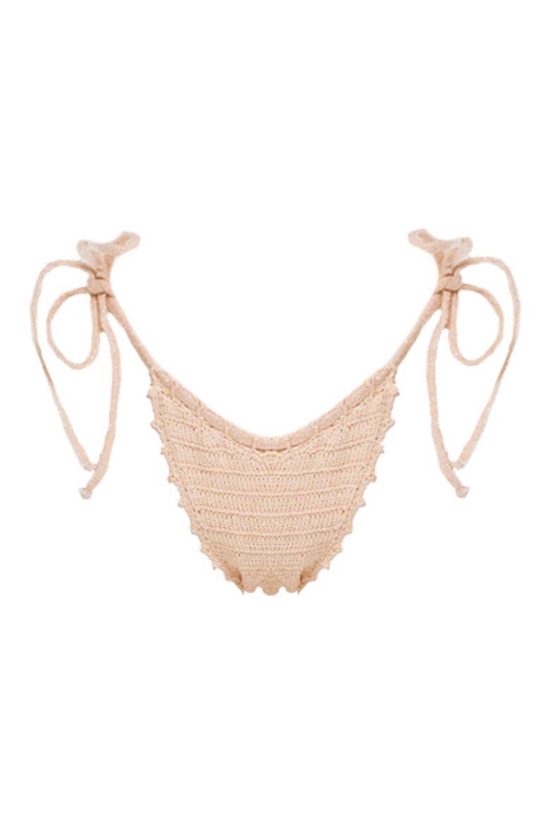 Trinidad Crochet Bikini Bottoms, Alternate, color, IVORY