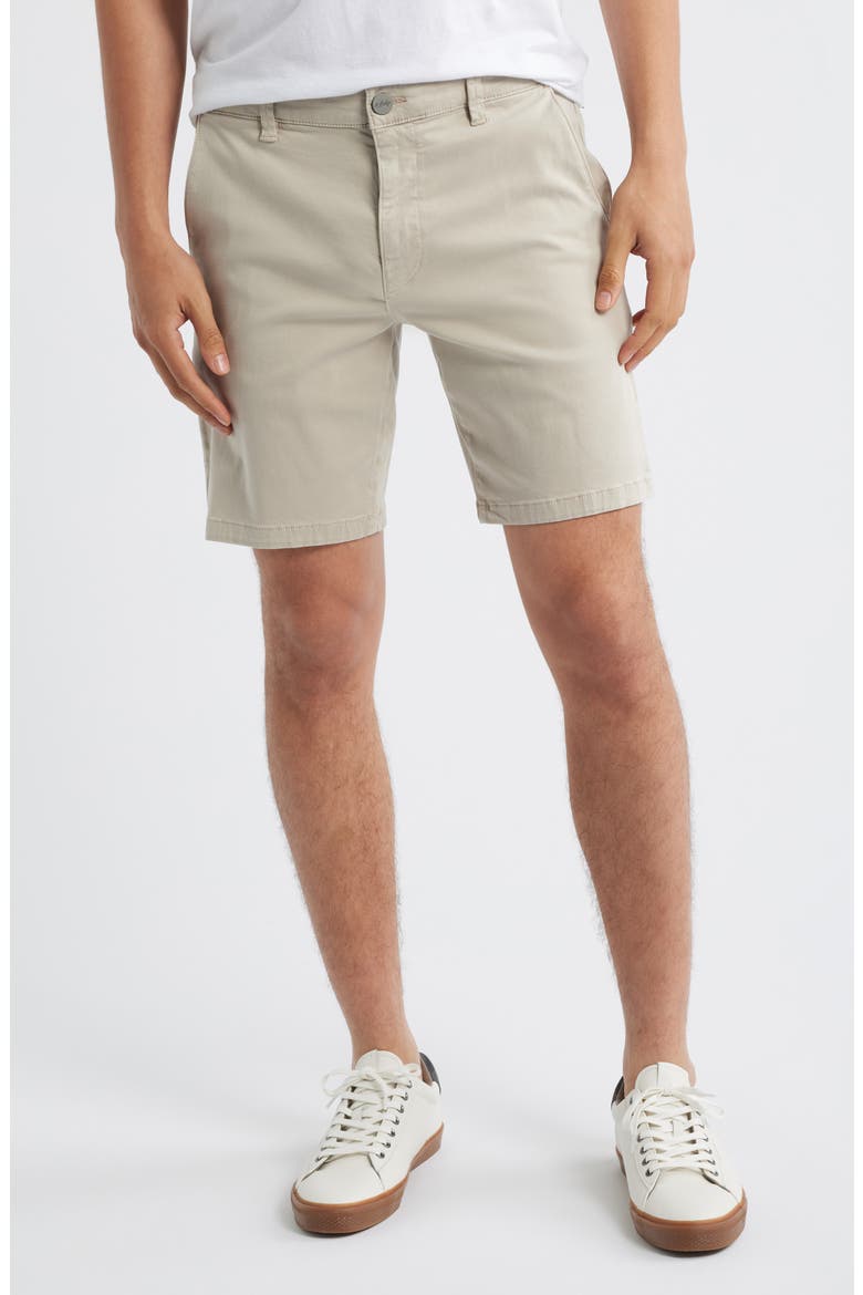 Arizona Flat Front Shorts, Main, color, DAWN TWILL