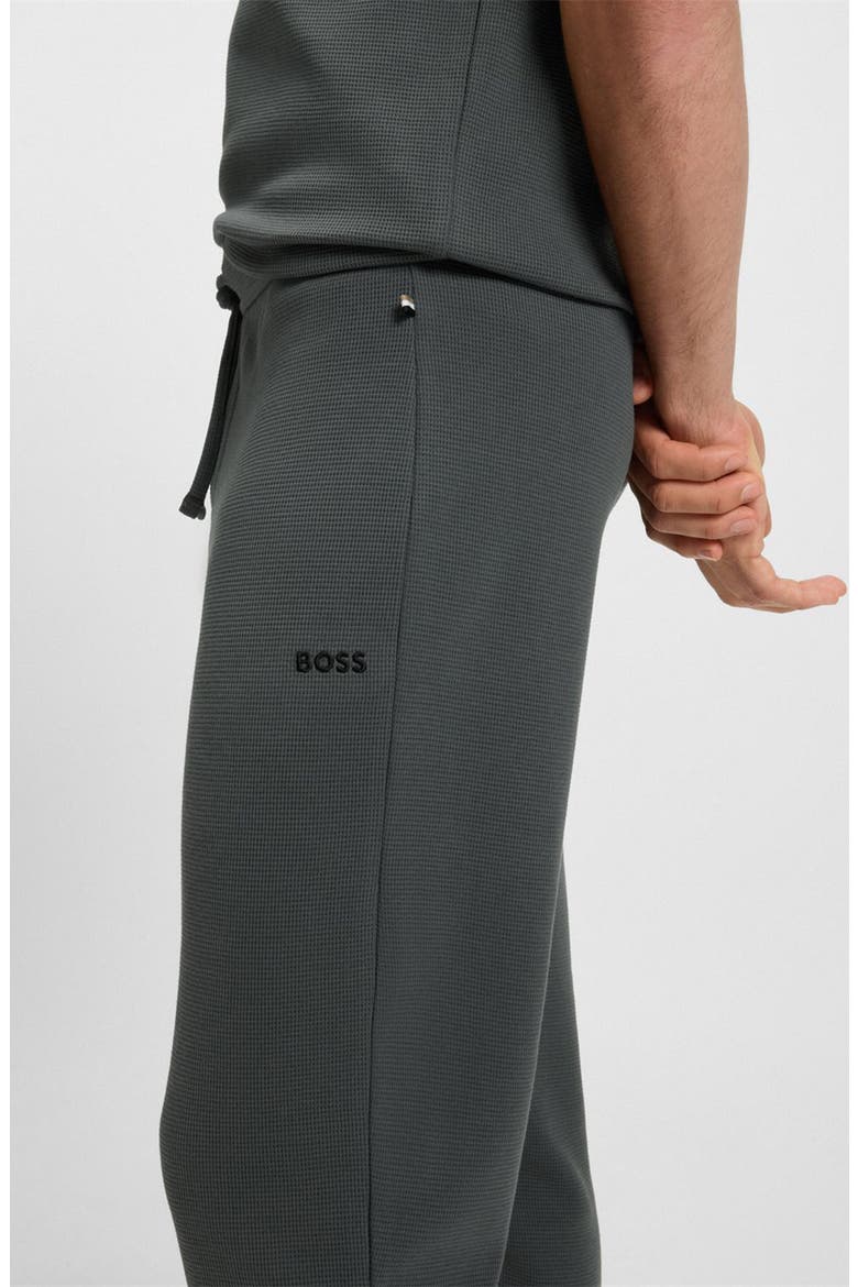 Waffle Knit Lounge Pants, Alternate, color, OPEN GREEN