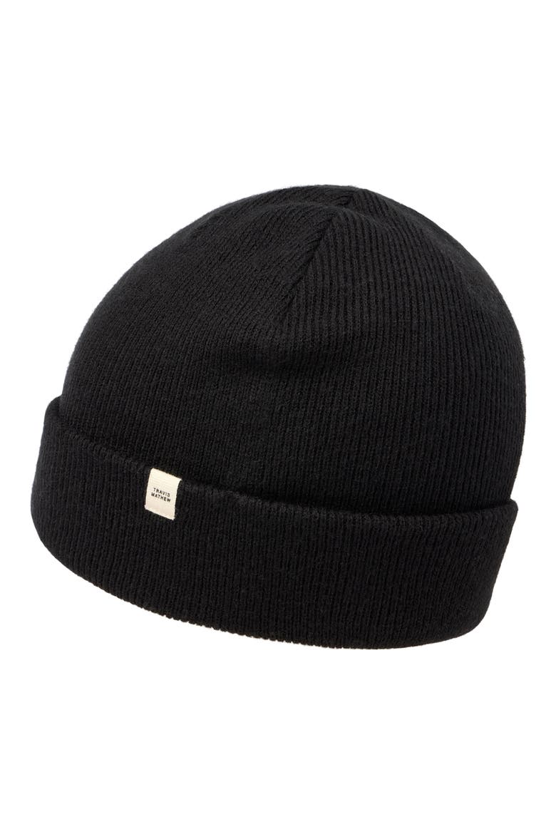 Cloud Ribbed Beanie, Alternate, color, BLACK