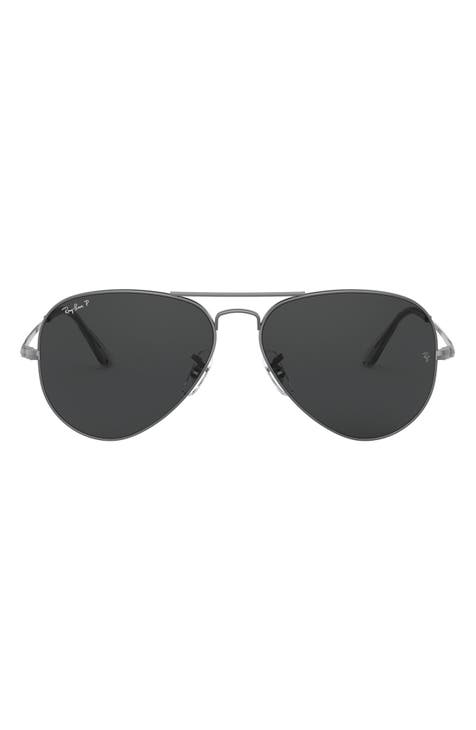 Ray ban womens black aviators shop