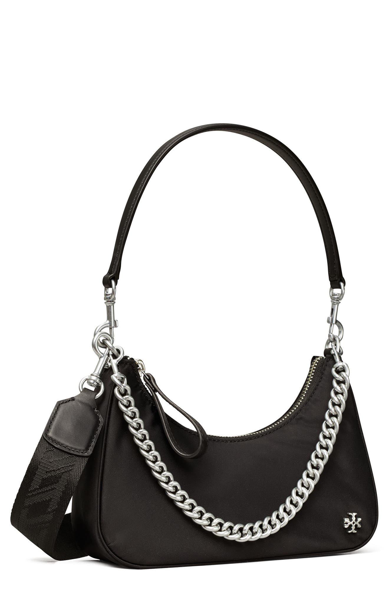 Tory Burch 151 Mercer Small Crescent Bag, Alternate, color, 