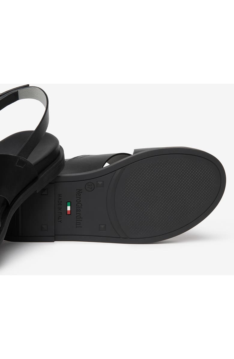 NeroGiardini Slingback Sandal, Alternate, color, Black