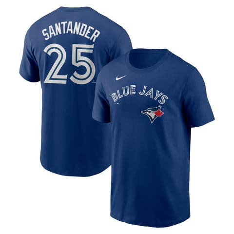 Men's Nike Anthony Santander Royal Toronto Blue Jays Fuse Name & Number T-Shirt