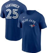 Nike Men's Nike Anthony Santander Royal Toronto Blue Jays Fuse Name & Number T-Shirt