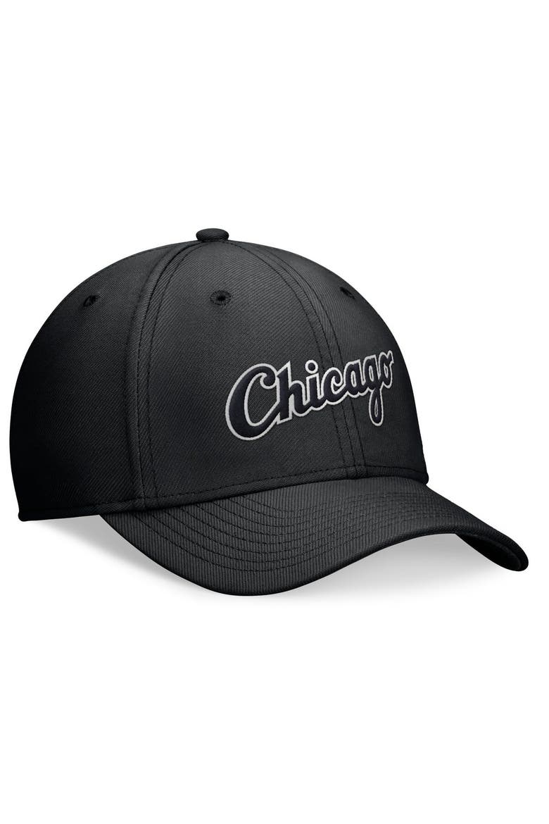 Men's Nike Black Chicago White Sox Evergreen Performance Flex Hat, Alternate, color, Black