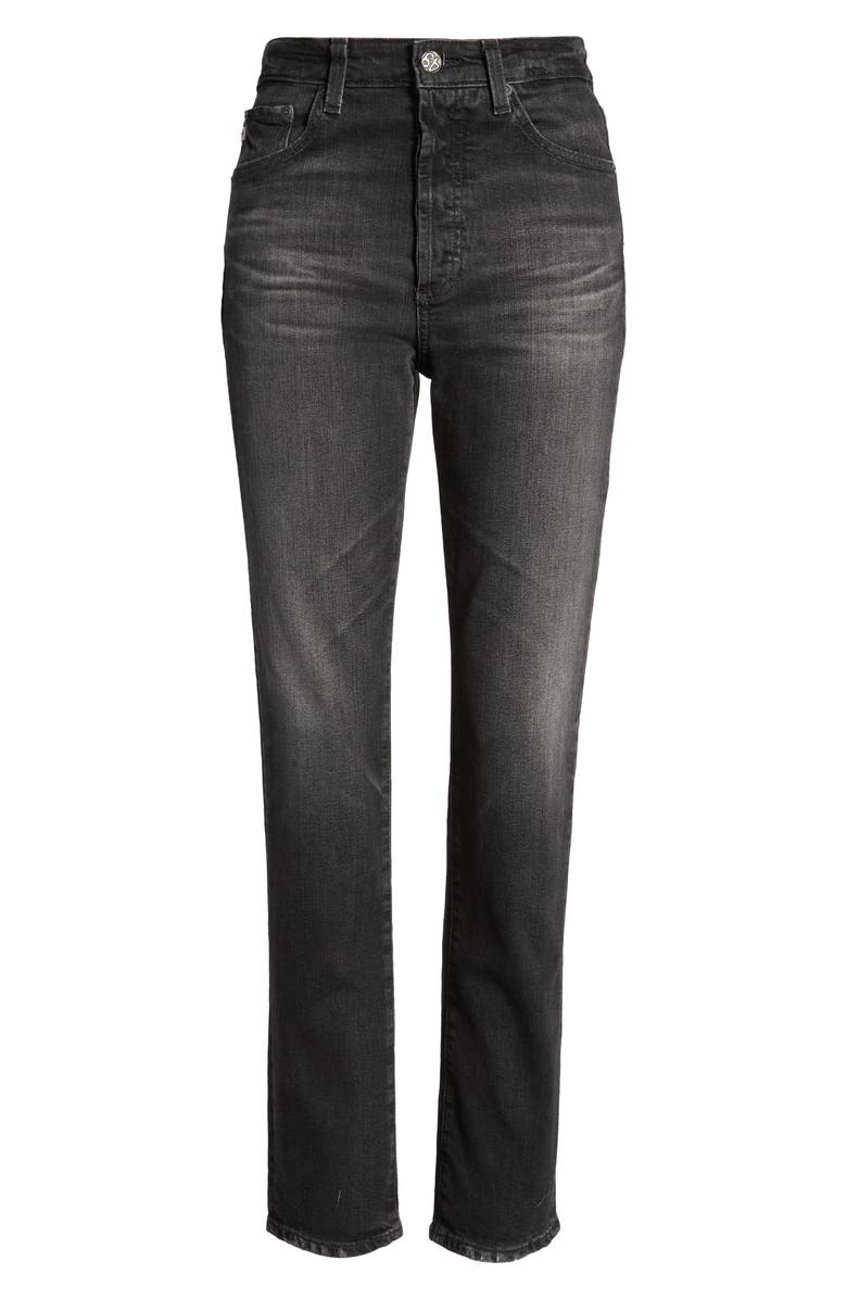 AG Alexxis Slim High Waist Jeans, Alternate, color, 10 Years Boundary