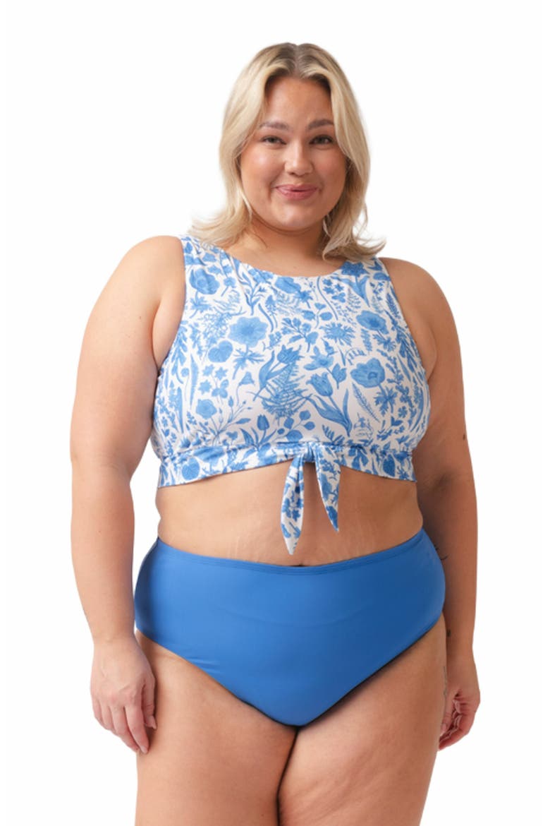 Mid-Waist Bottom, Main, color, Coastline Blue