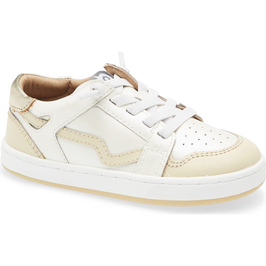 OLD SOLES Kids' Field Runner Sneaker in Nacardo Blanco/Vanilla  product