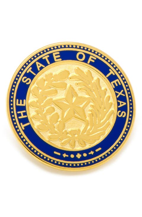State of Texas Seal Lapel Pin