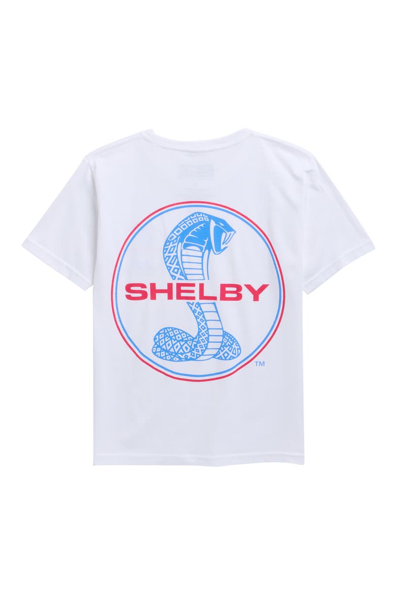 Kids' Shelby Circle Logo Cotton Graphic T-Shirt, Alternate, color, WHITE