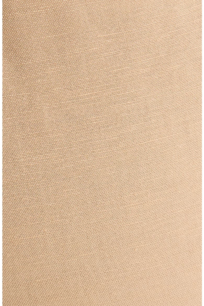 The Audrey Pull-On Straight Leg Linen Blend Pants, Alternate, color, TOASTED WHEAT