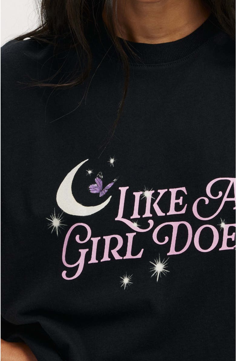 Cotton On Women's The Lcn Music Boxy Graphic Tee, Alternate, color,