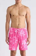 Nike Floral Swim Trunks
