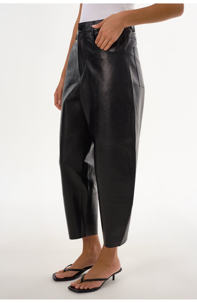 LAMARQUE FENNE | Leather Tapered Pant, Alternate, color, 