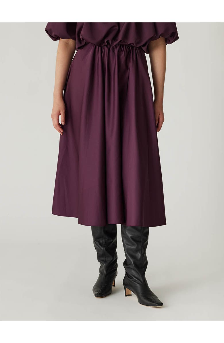 Rebecca Taylor Techy Sateen Skirt, Alternate, color,