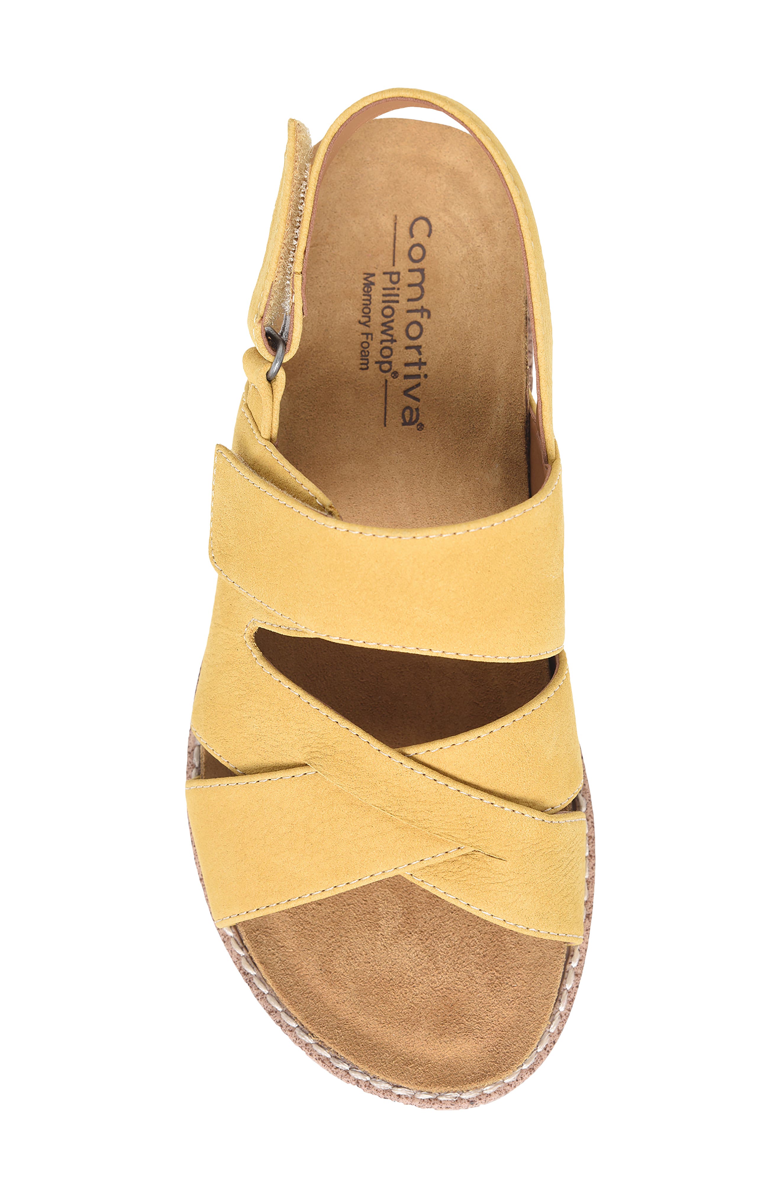 Genata Strappy Slingback Sandal, Alternate, color, YELLOW