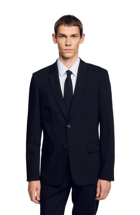 Virgin Wool Suit Jacket