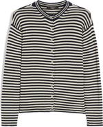 Weekend Max Mara Eritea Stripe Cotton Cardigan