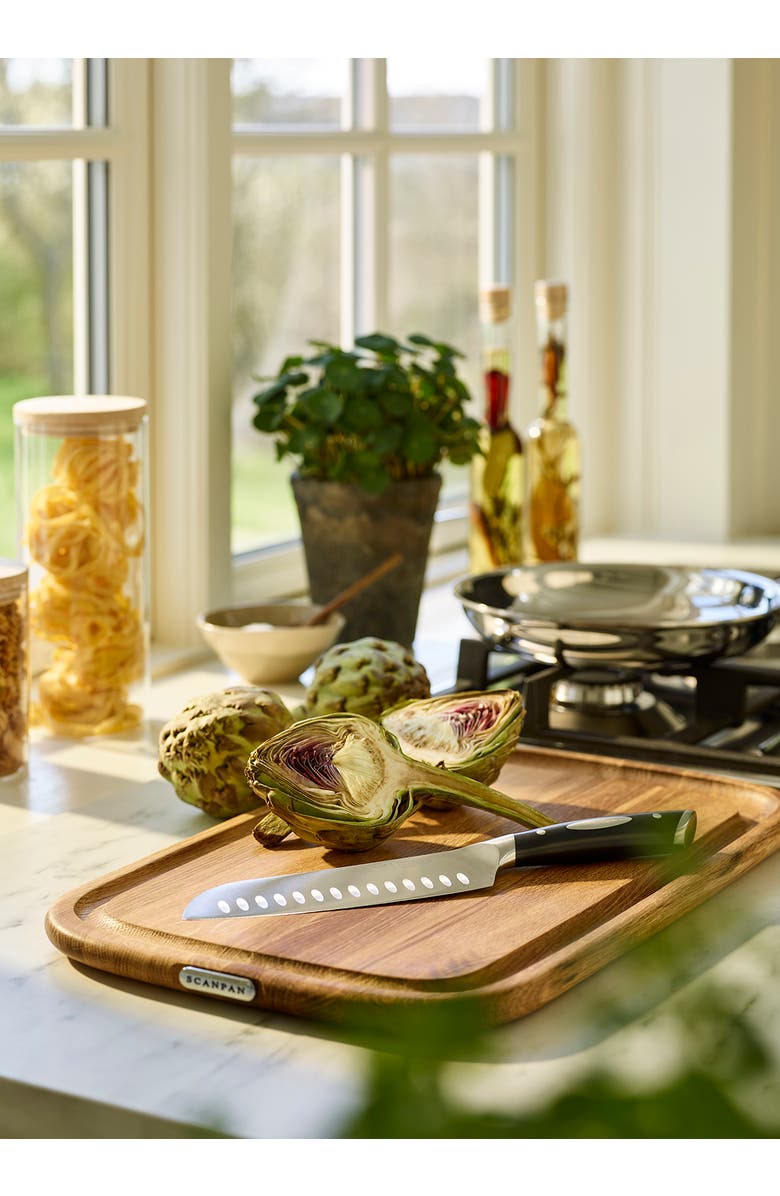 Scanpan Classic 8-Inch Carving Knife, Alternate, color, Black