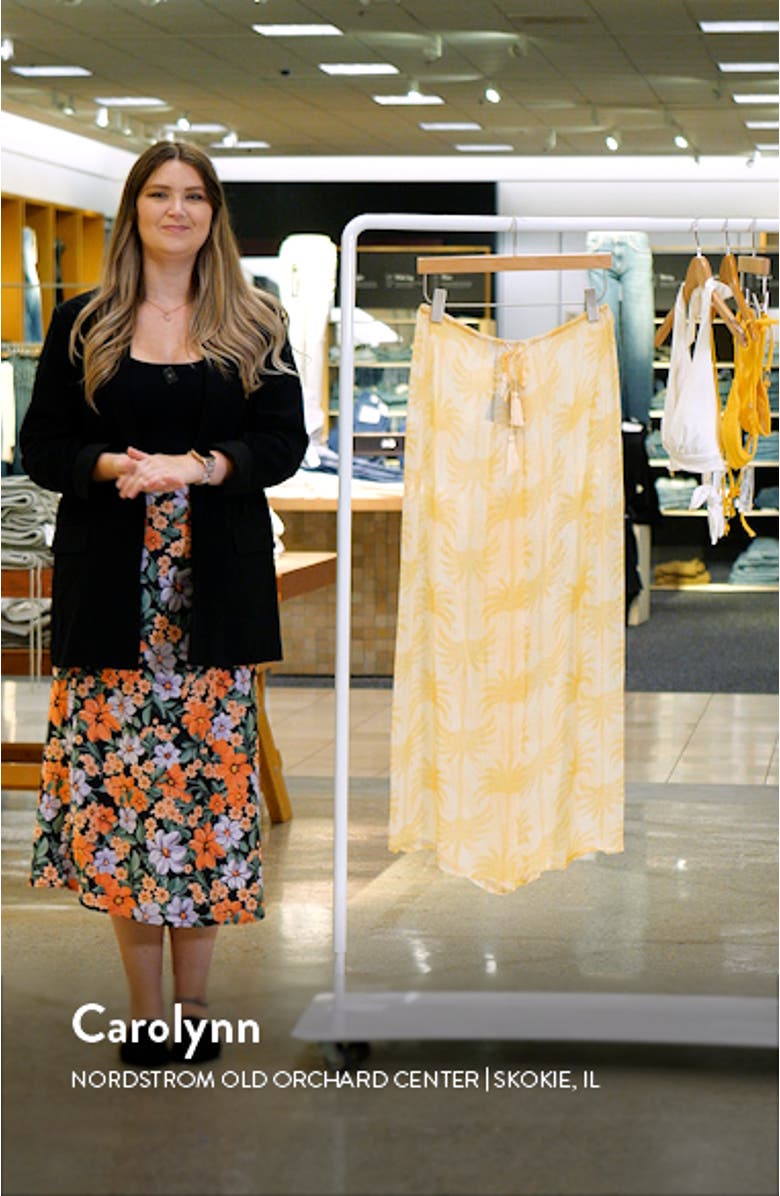 Wide Leg Cover-Up Drawstring Pants, sales video thumbnail