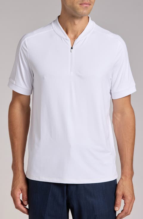 Momentum Tech Bomber Collar Polo