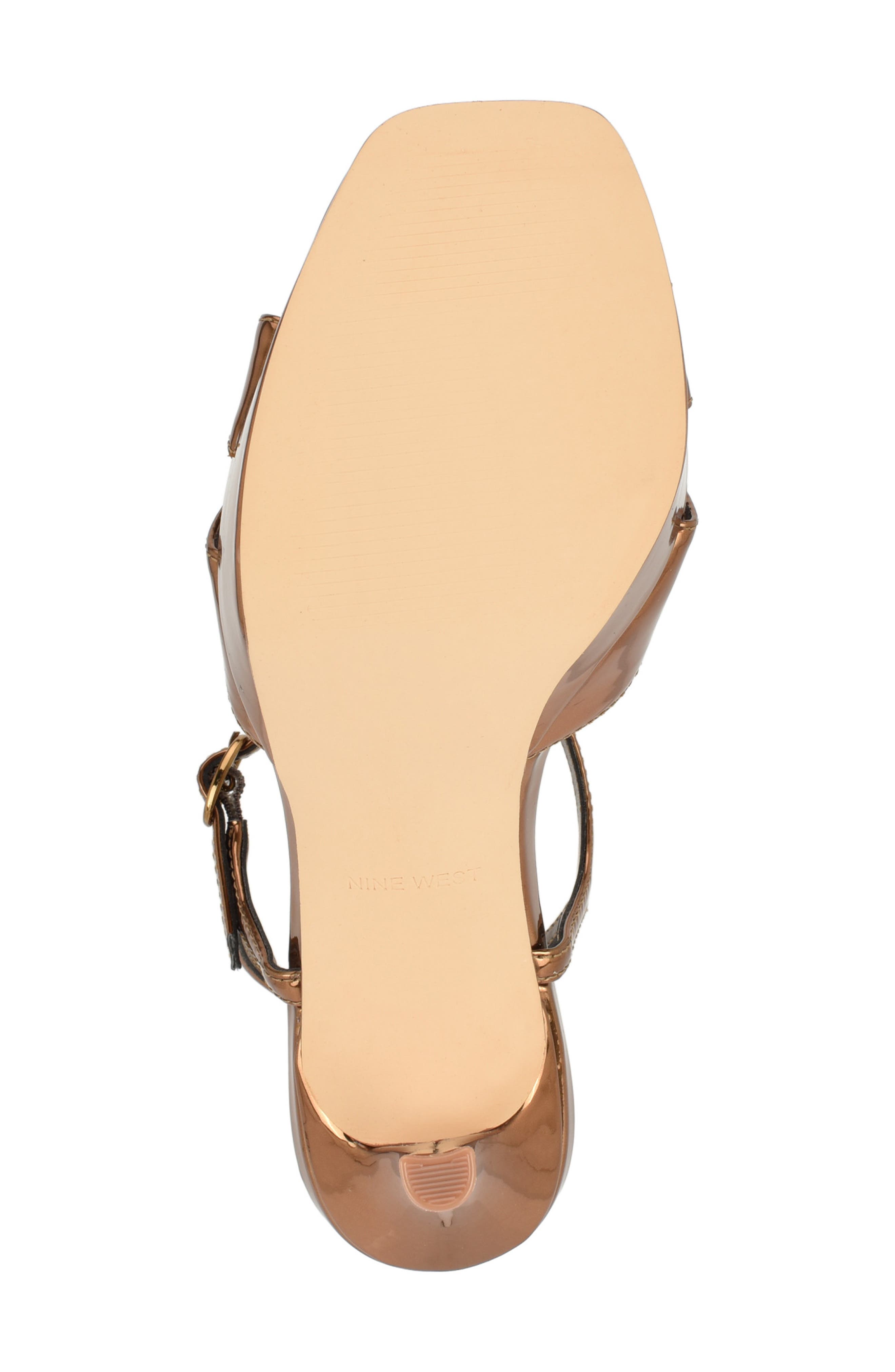 Tates Ankle Strap Platform Sandal, Alternate, color, BRONZE
